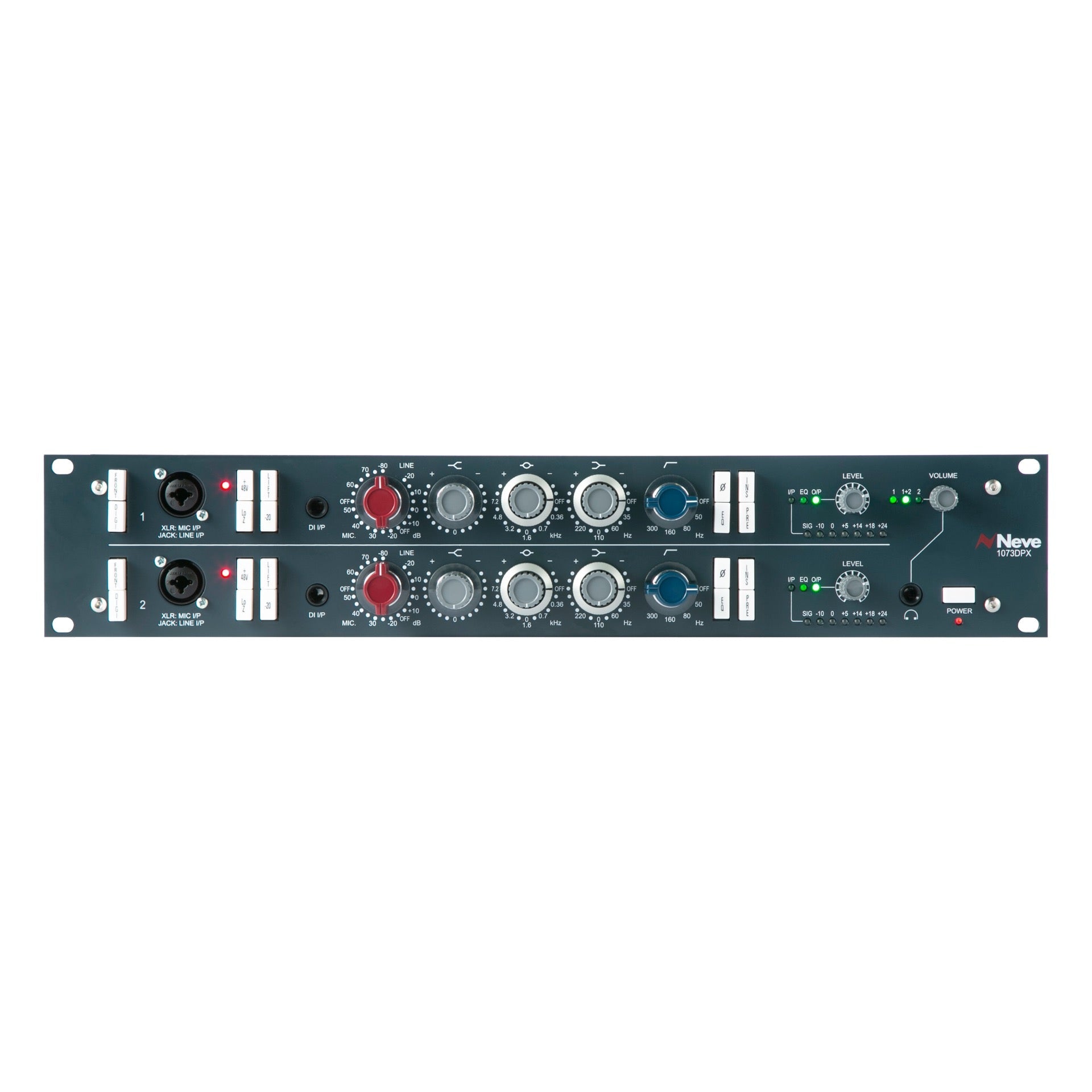 AMS Neve 1073DPX Dual-Channel Microphone Preamp and EQ