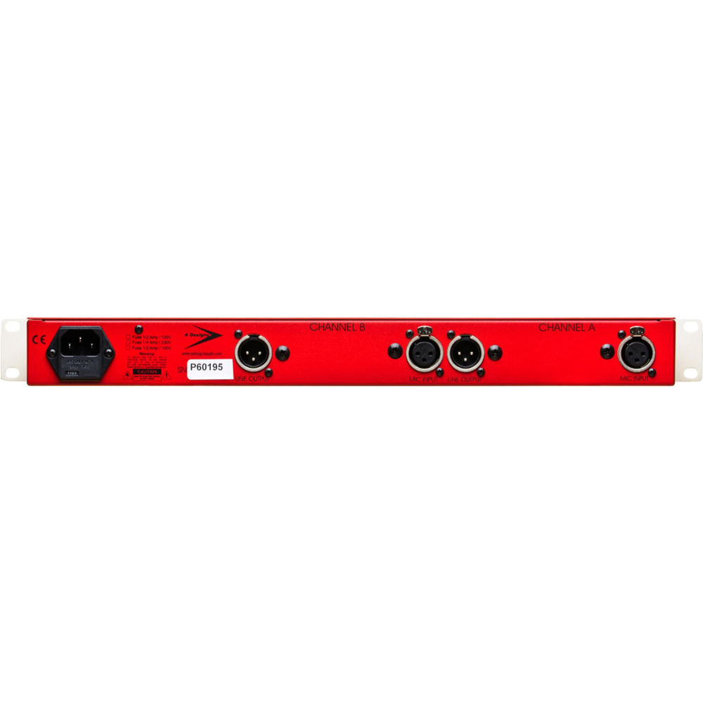 A Designs Audio Pacifica 2-Channel Microphone Preamp