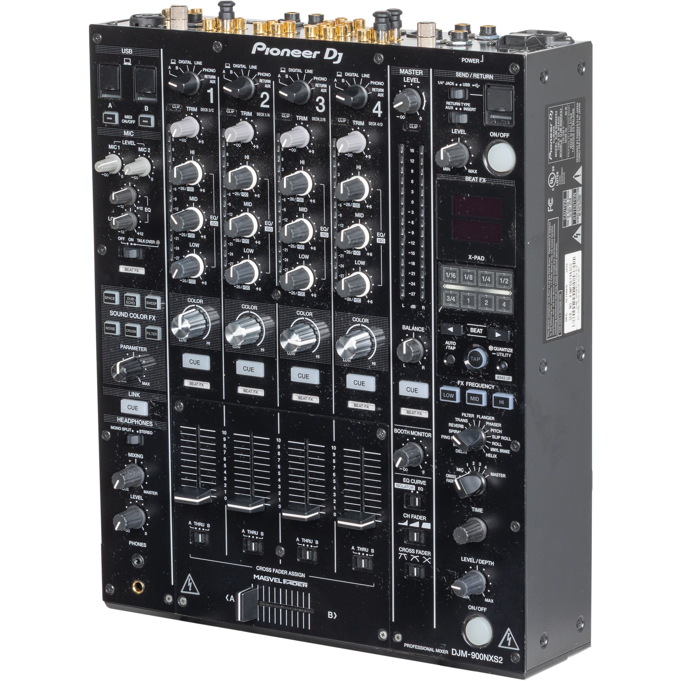 Pioneer DJM-900NXS2 4-Channel DJ Mixer