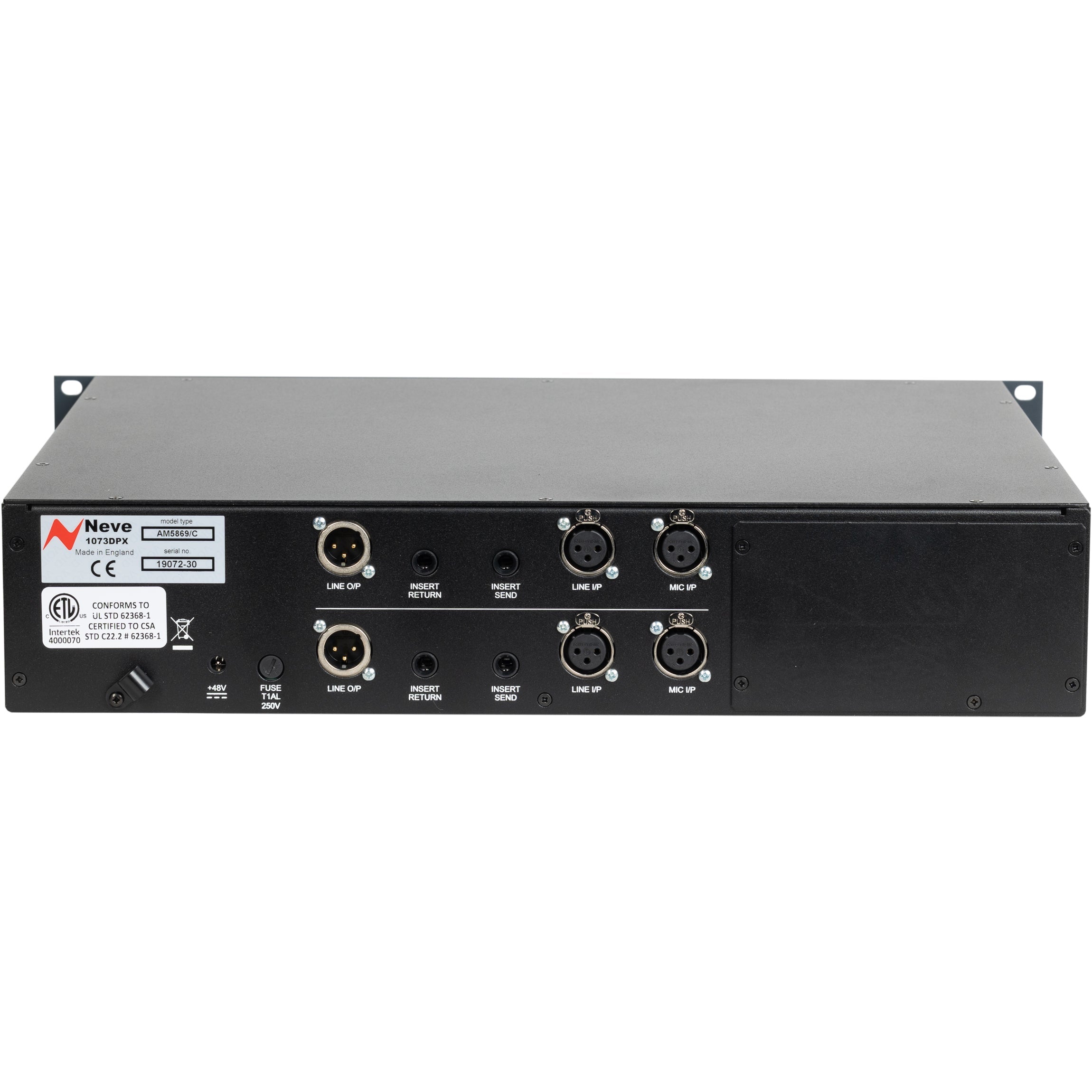AMS Neve 1073DPX Dual-Channel Microphone Preamp and EQ