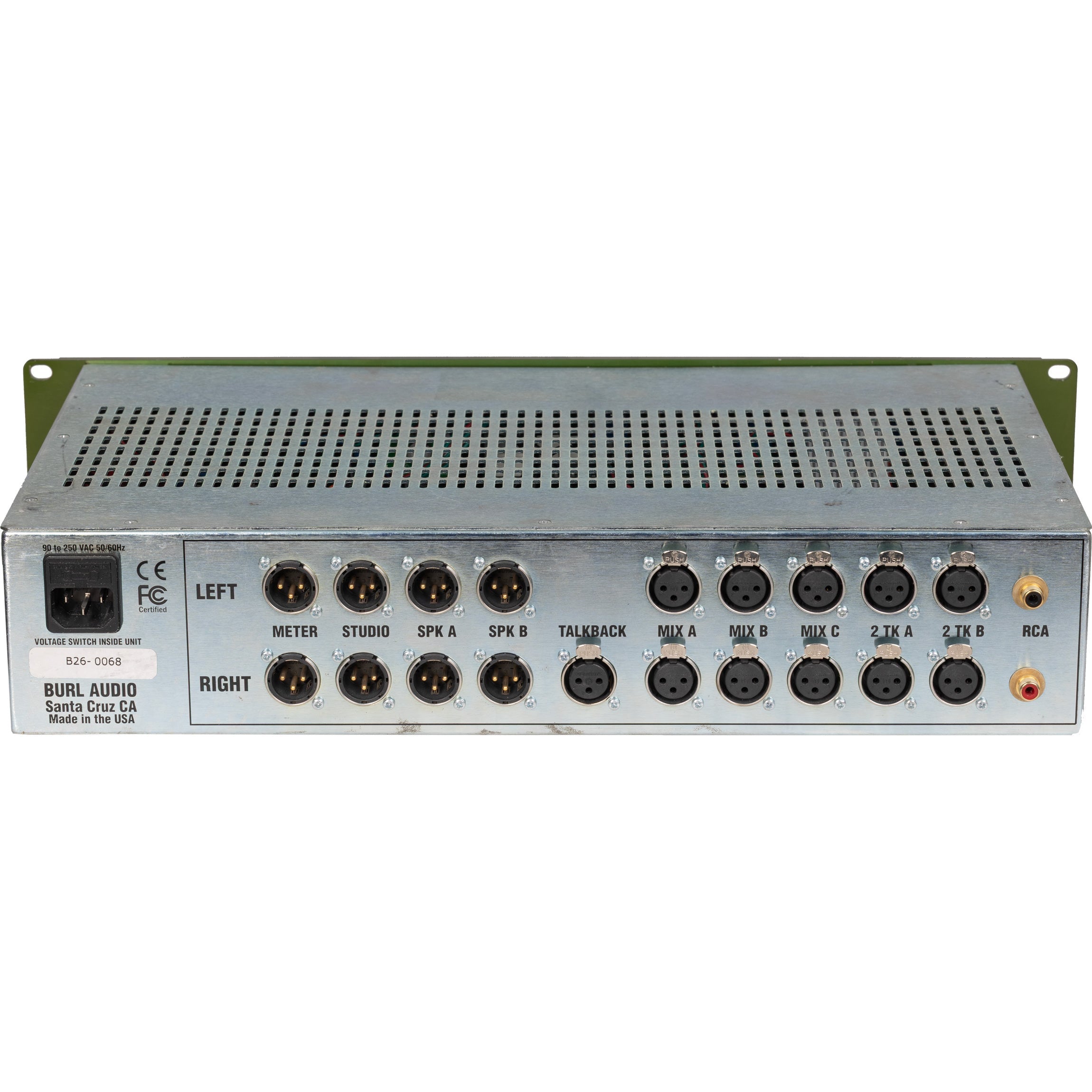 Burl Audio B26 Orca Control Room Monitor Controller