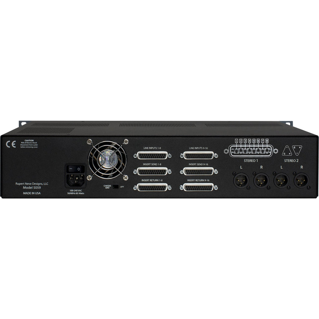 Rupert Neve Designs 5059 Shelford Satellite Summing Mixer Black