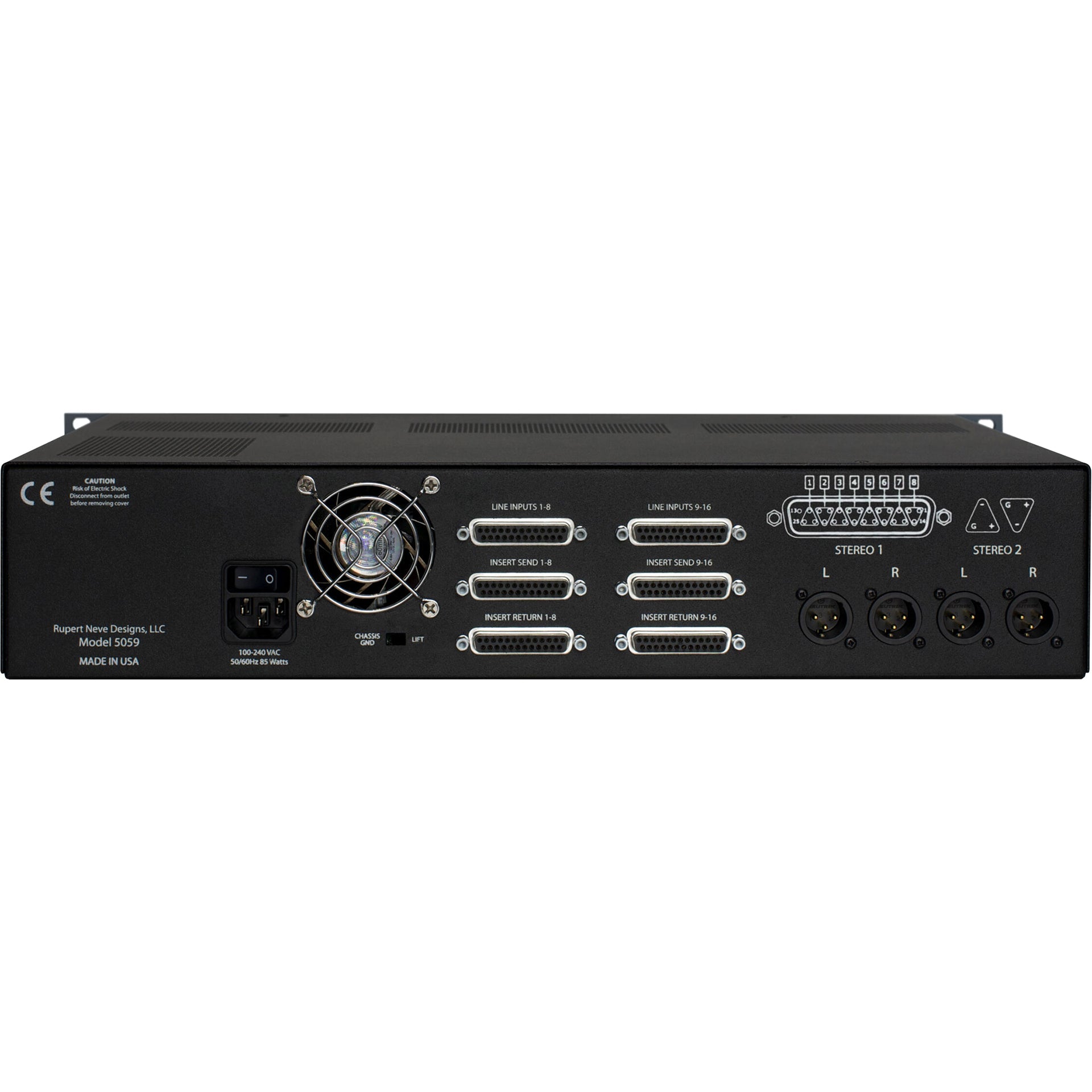 Rupert Neve Designs 5059 Shelford Satellite Summing Mixer Black