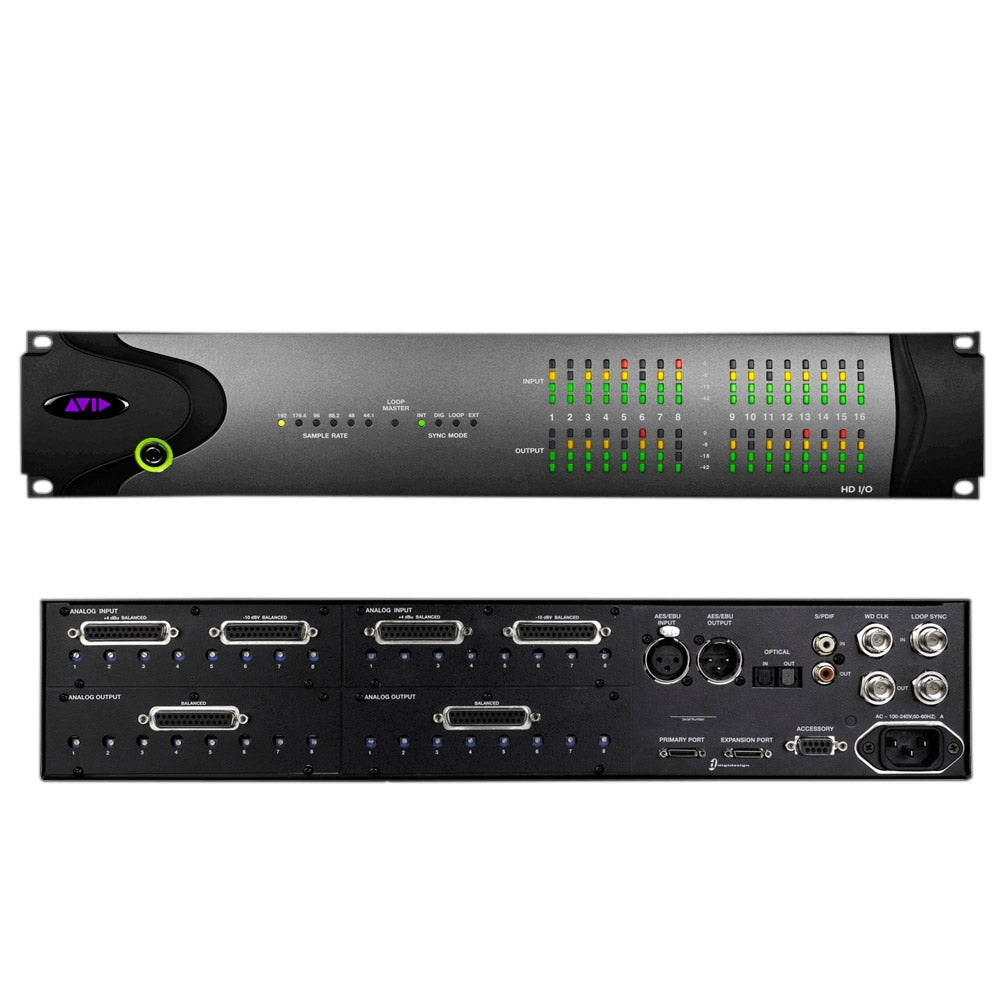 Avid HD I/O 16x16 Analog Audio Interface