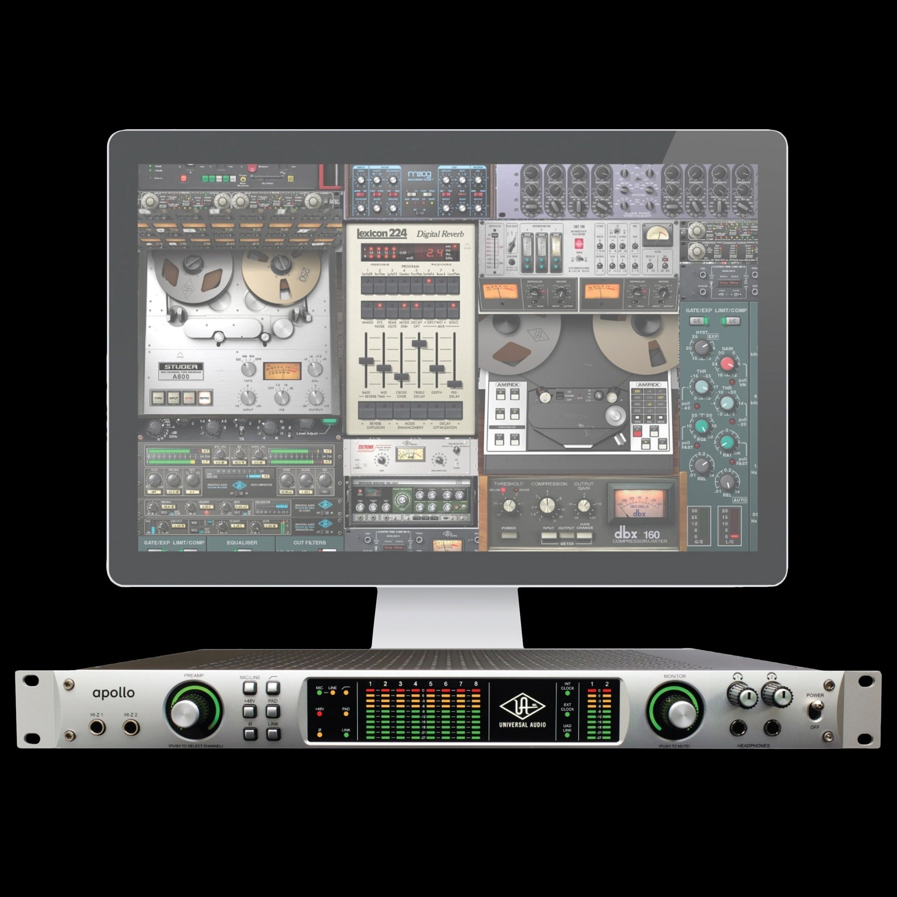 Universal Audio APOLLO QUAD Audio Interface with Thunderbolt