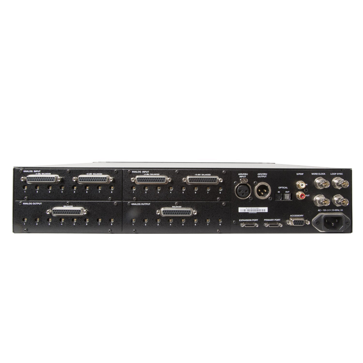 Avid HD I/O 16x16 Analog Audio Interface