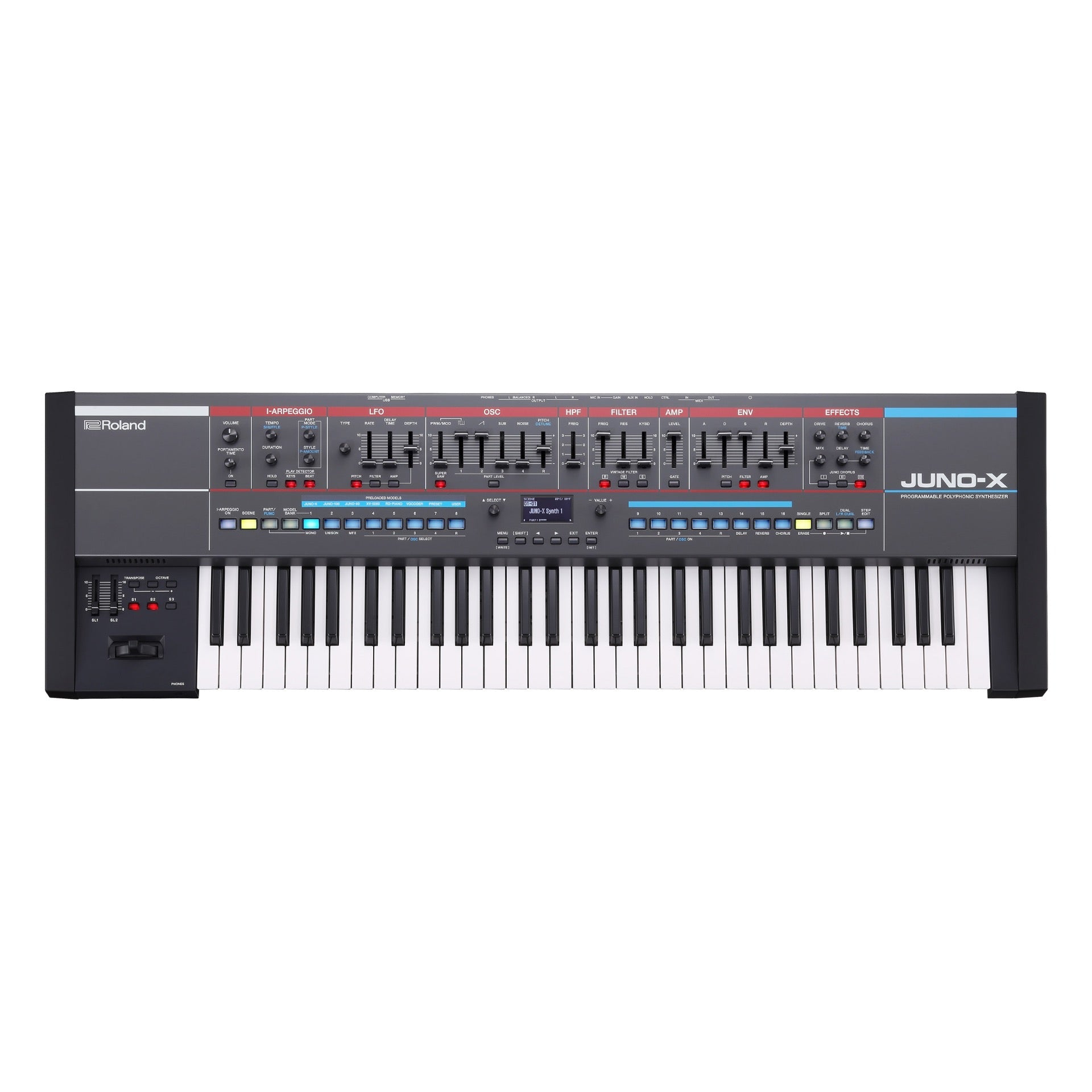 Roland JUNO-X Keyboard Synthesizer