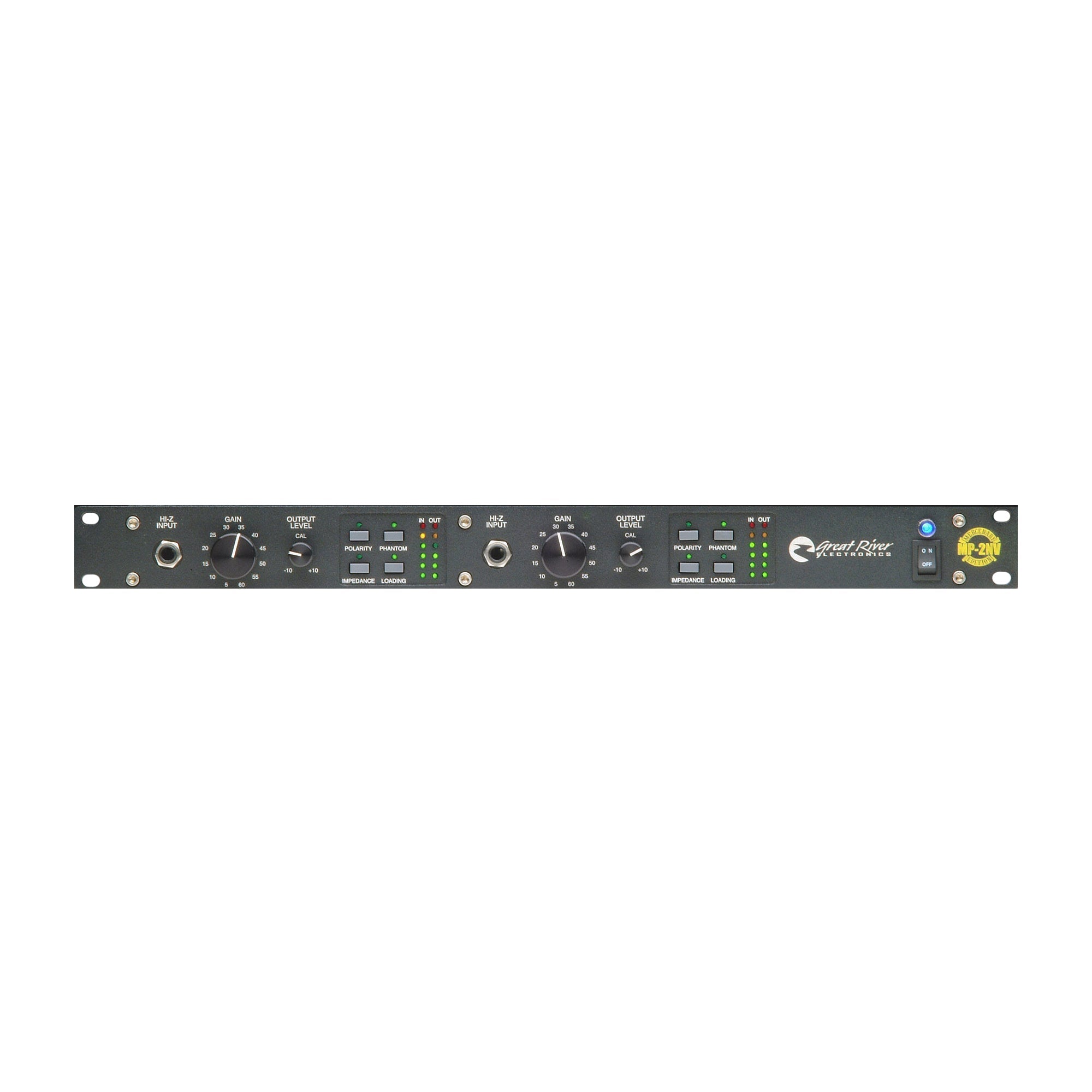 Great River Electronics MP-2NV 2-Channel Microphone Preamp