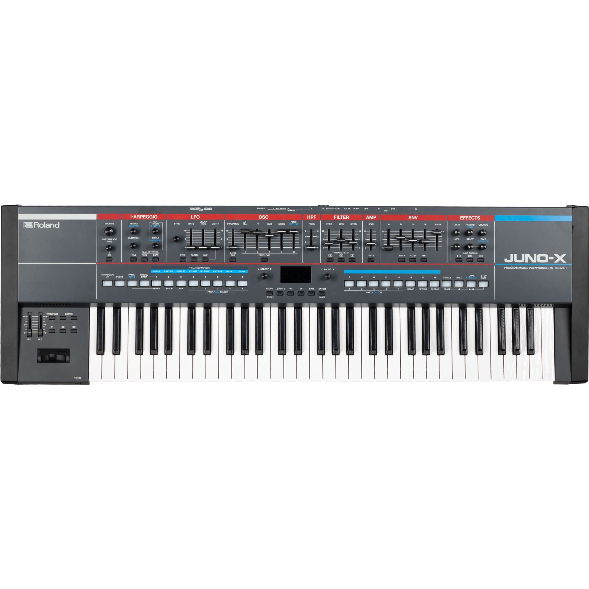 Roland JUNO-X Keyboard Synthesizer