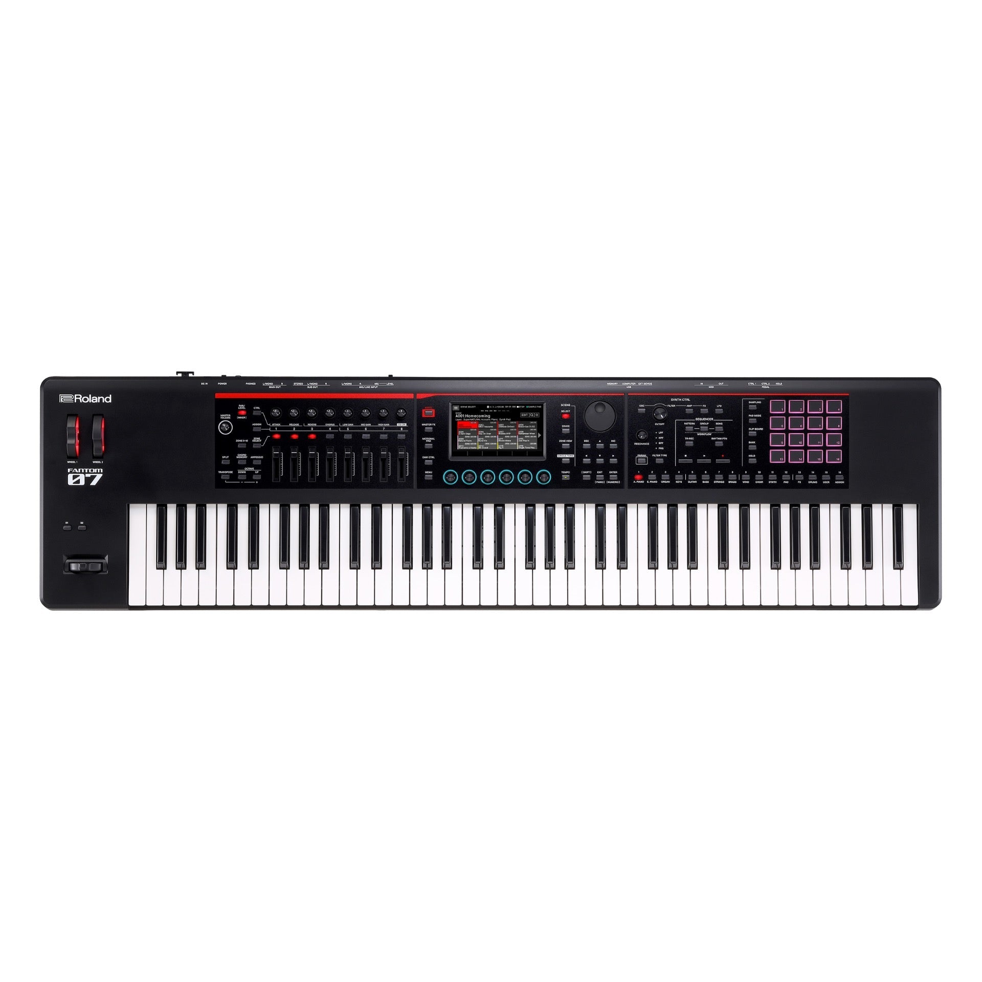 Roland FANTOM-07 76-Key Workstation Keyboard