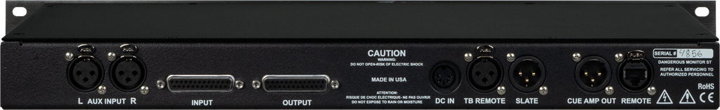 Dangerous Music MONITOR ST Stereo Monitor Control System