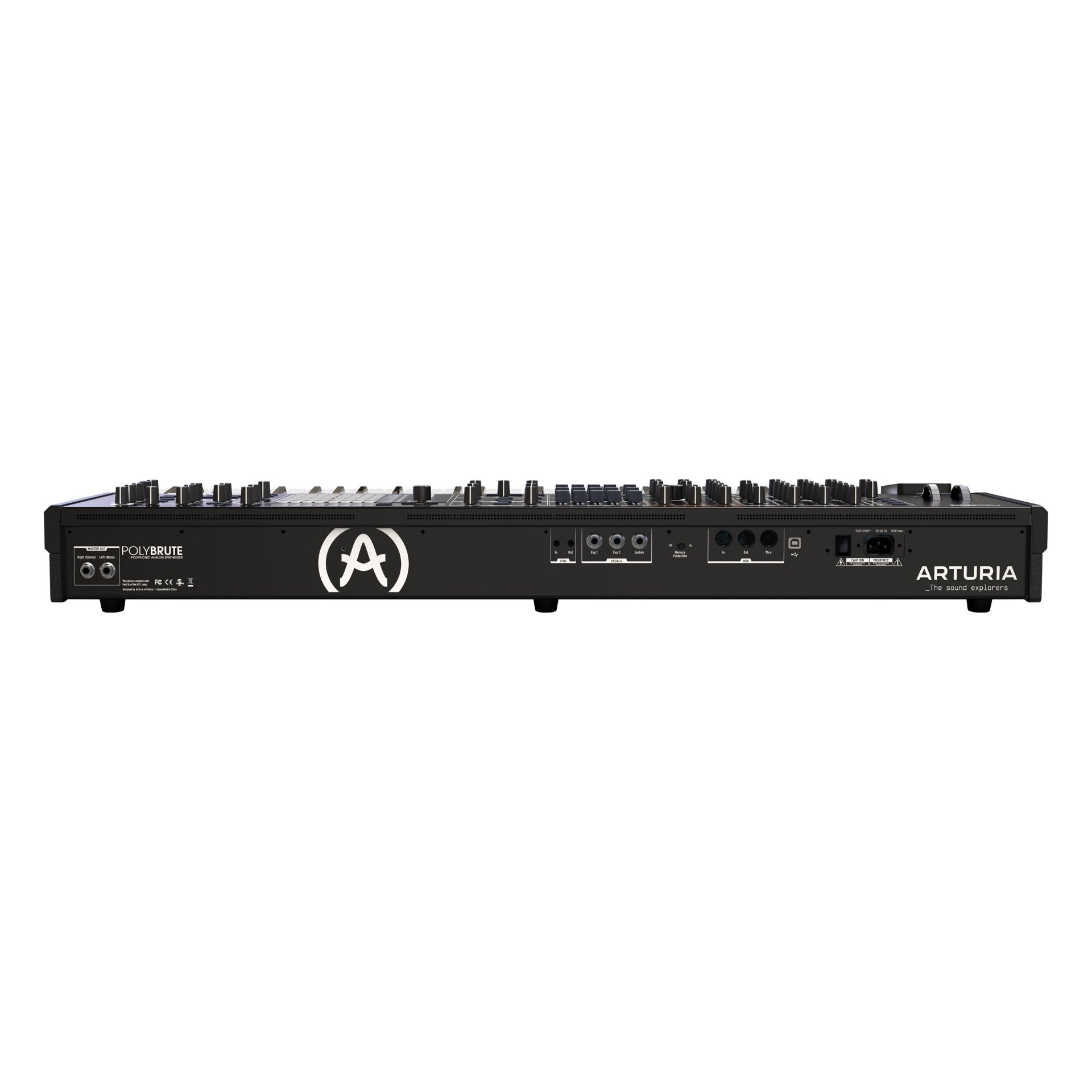 Arturia PolyBrute Noir 6-Voice Polyphonic Synthesizer