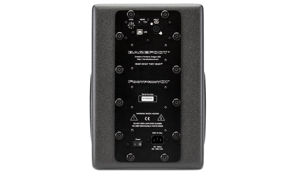 Barefoot Sound Footprint01 3-Way Active Studio Monitors (Pair)