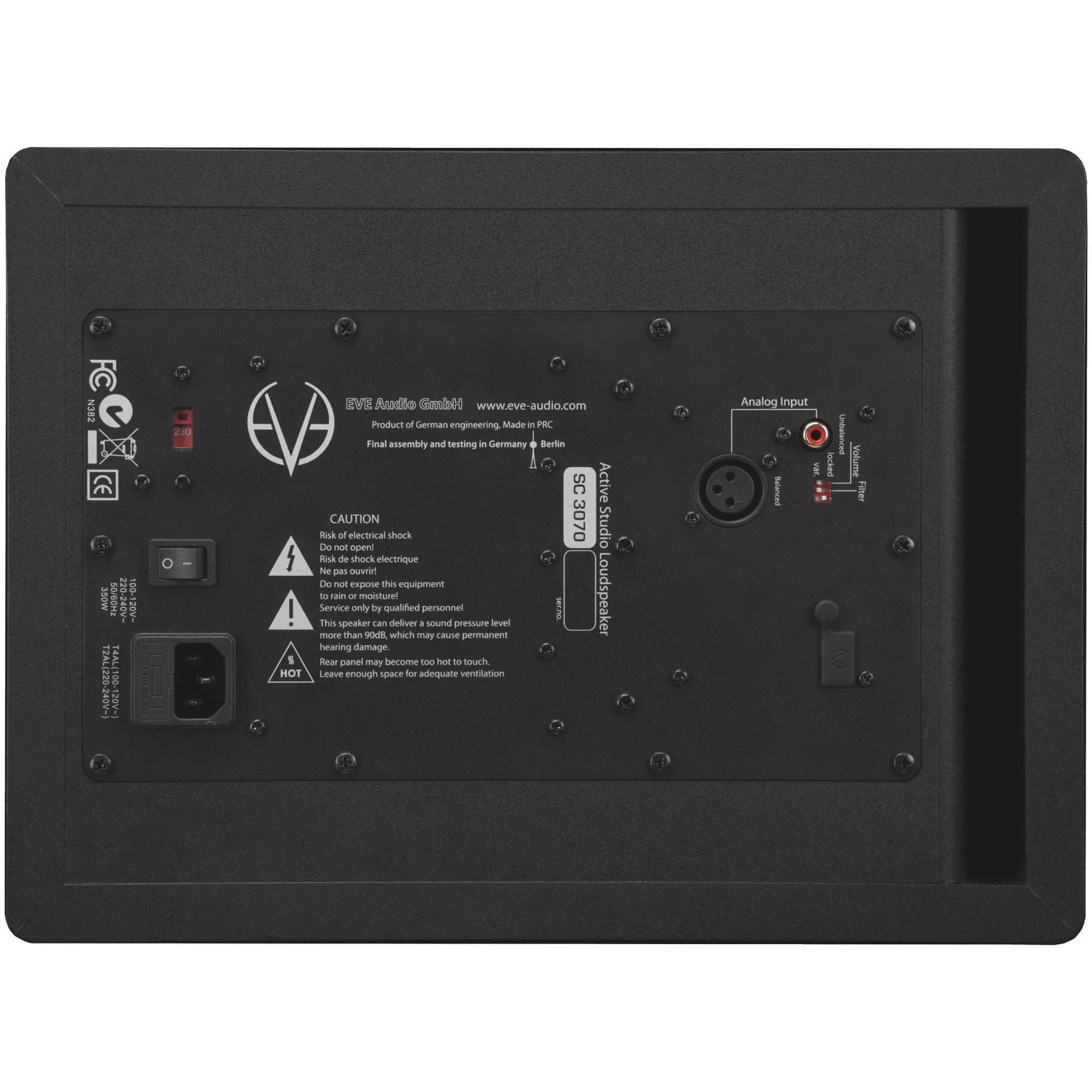 Eve Audio SC3070 3-Way 7" Active Studio Monitor
