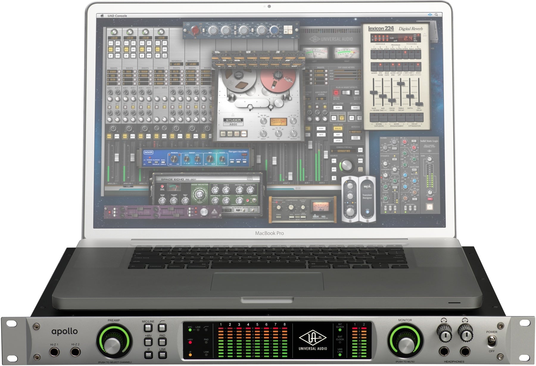 Universal Audio APOLLO QUAD Audio Interface with Thunderbolt