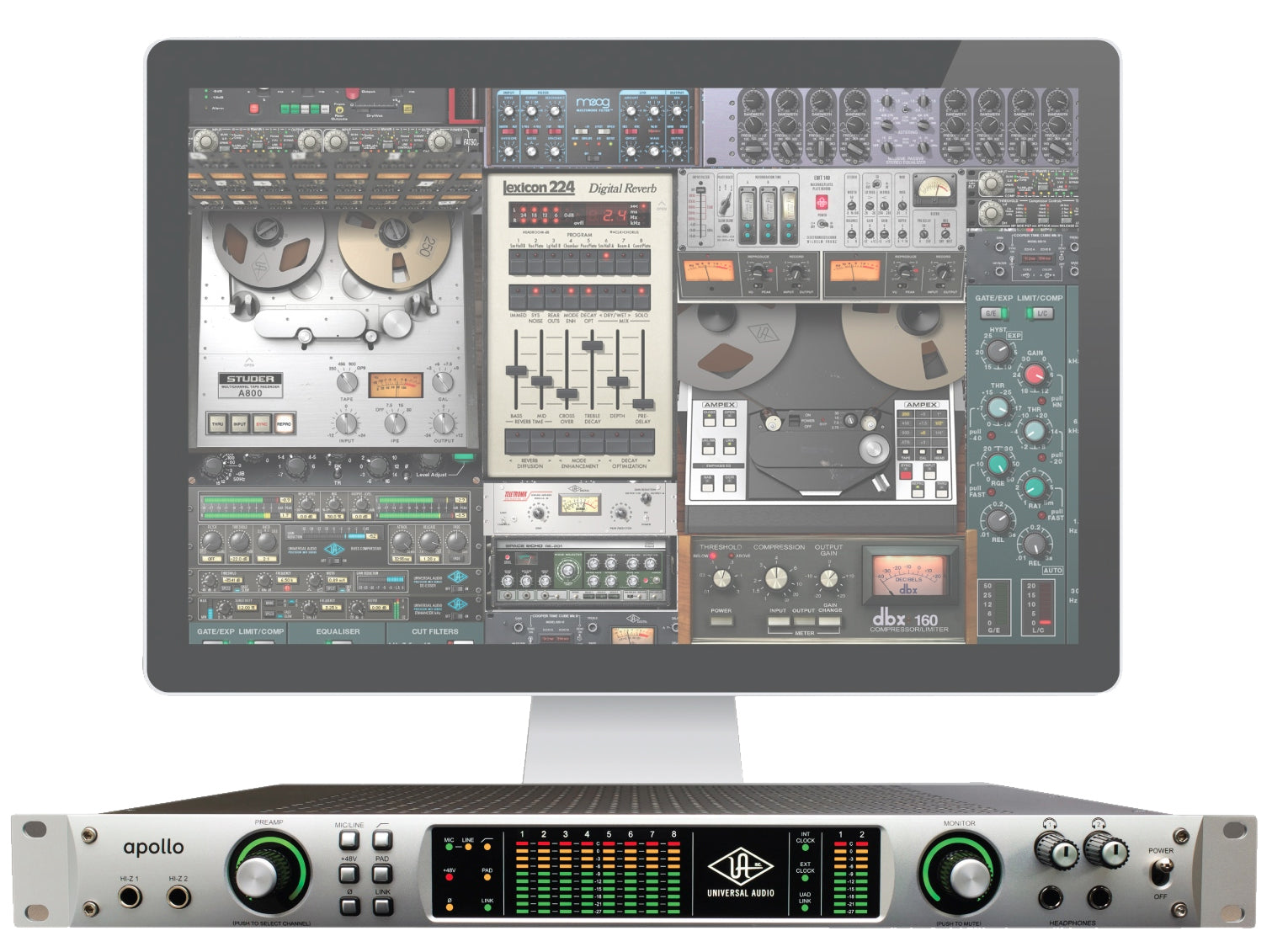 Universal Audio APOLLO QUAD Audio Interface with Thunderbolt