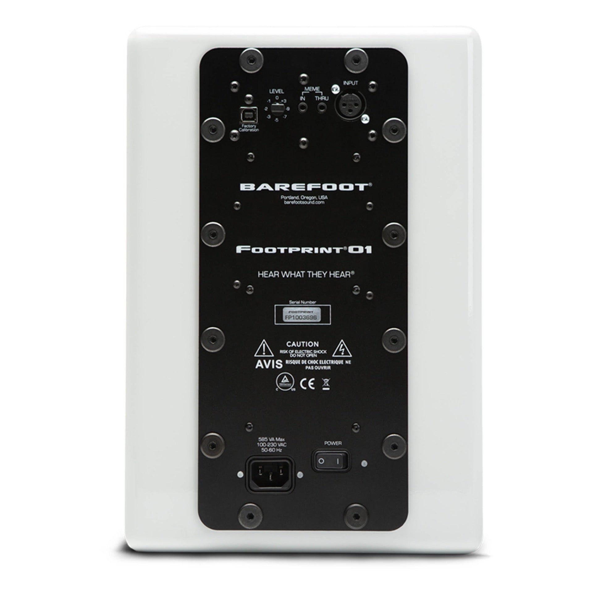 Barefoot Sound Footprint01 3-Way Active Studio Monitors (Pair)